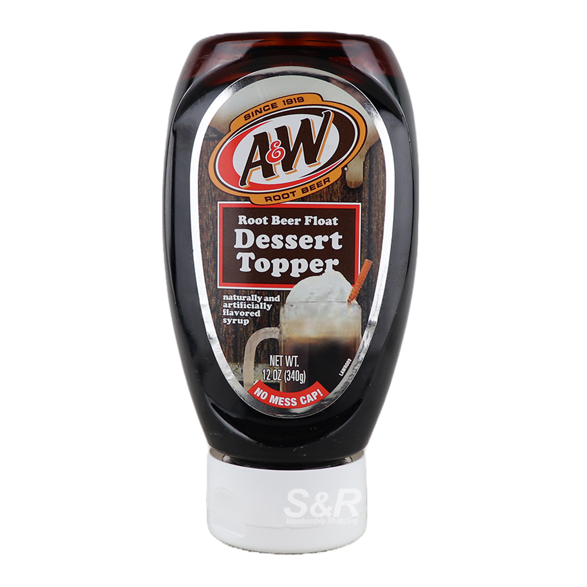A&W Root Beer Float Dessert Topper 340g A&W Root Beer Float Dessert Topper 340g